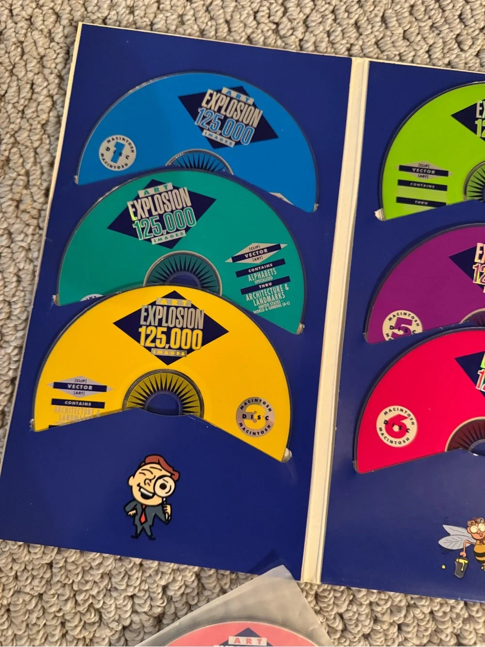 User Manual book & Clip Art Portfolio (13 CDs)